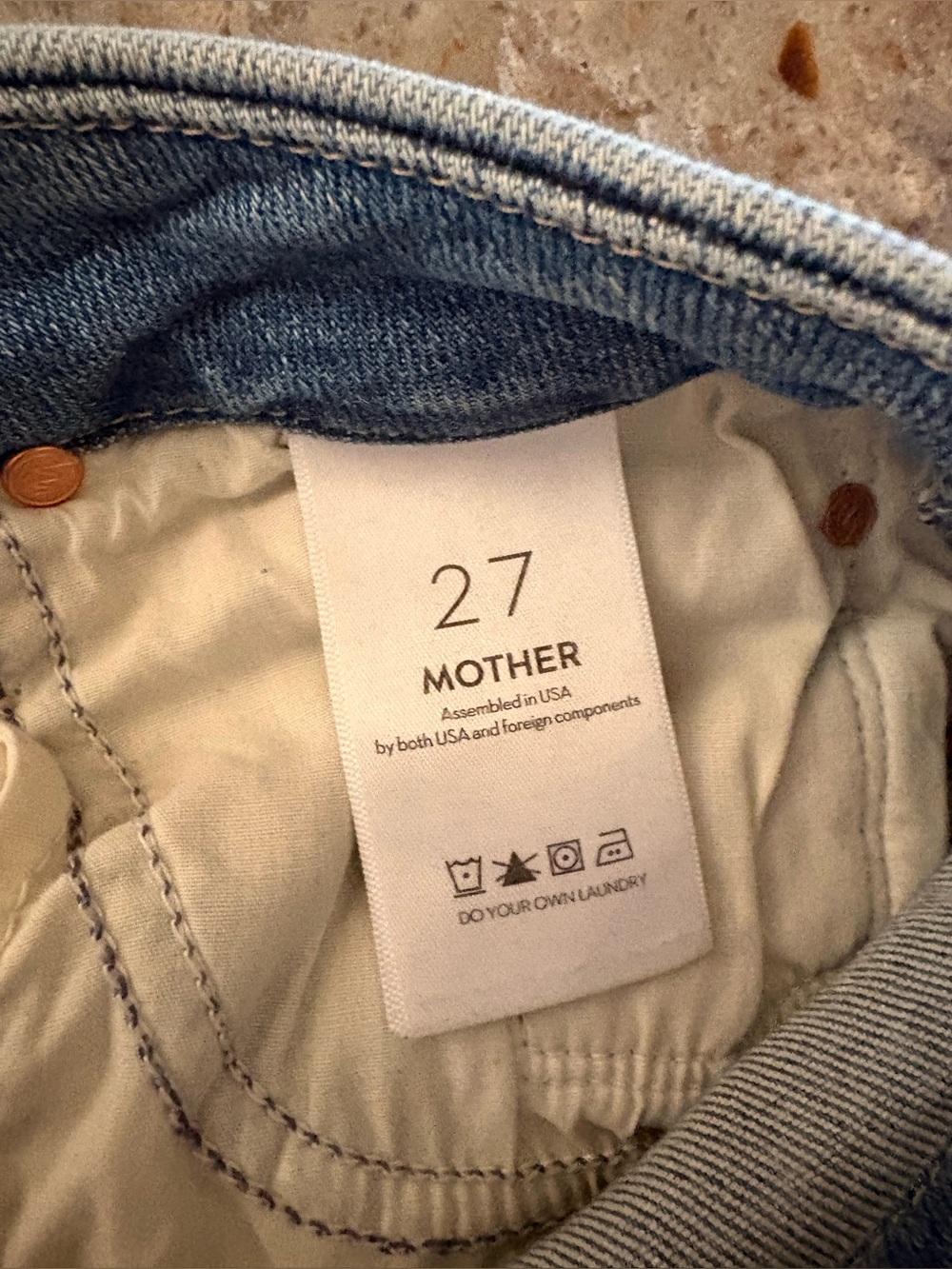 MOTHER The Roller Jeans, size 27 - Picture 9 of 11